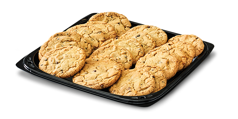 Dozen Fudge-Filled Chocolate Chip Cookies